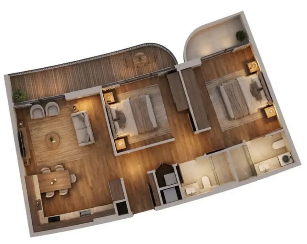 2 BR