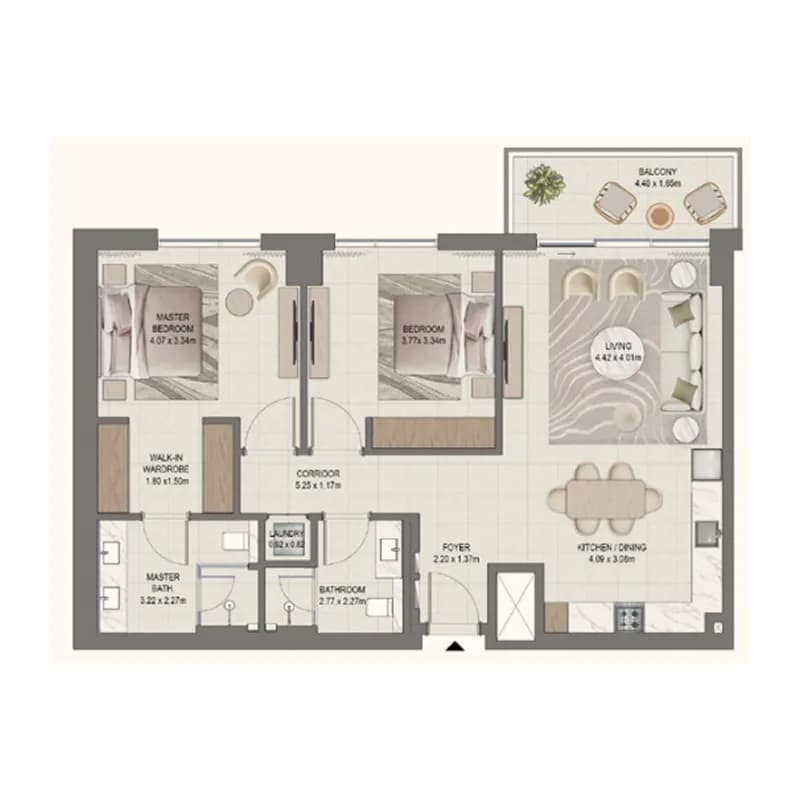 2 BR