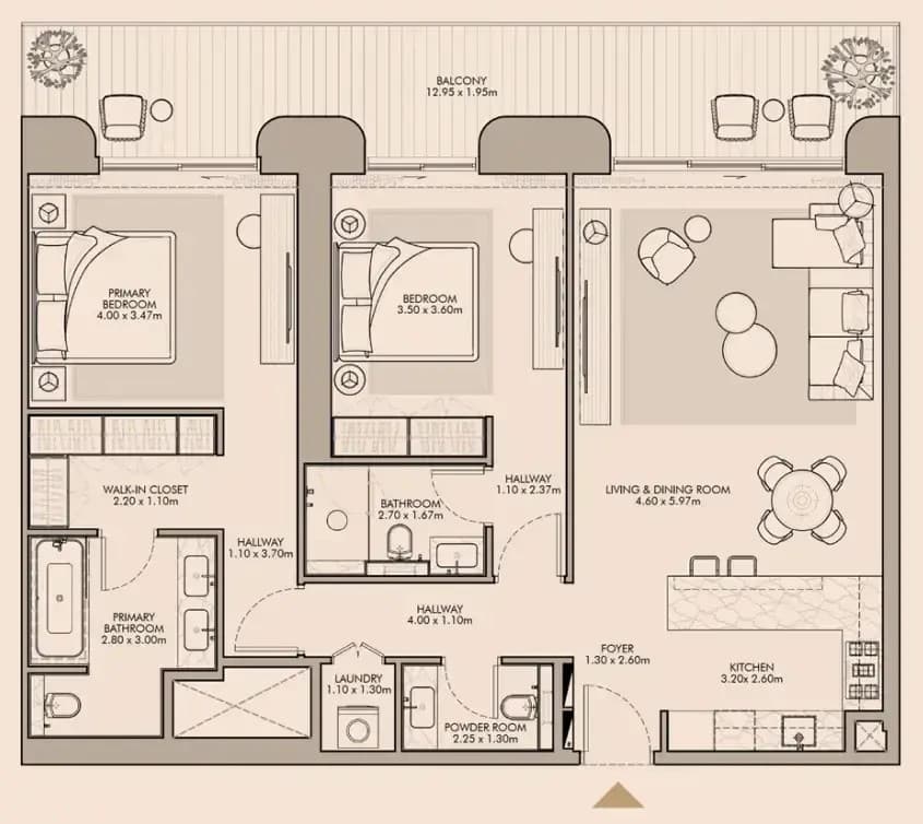 2 BR