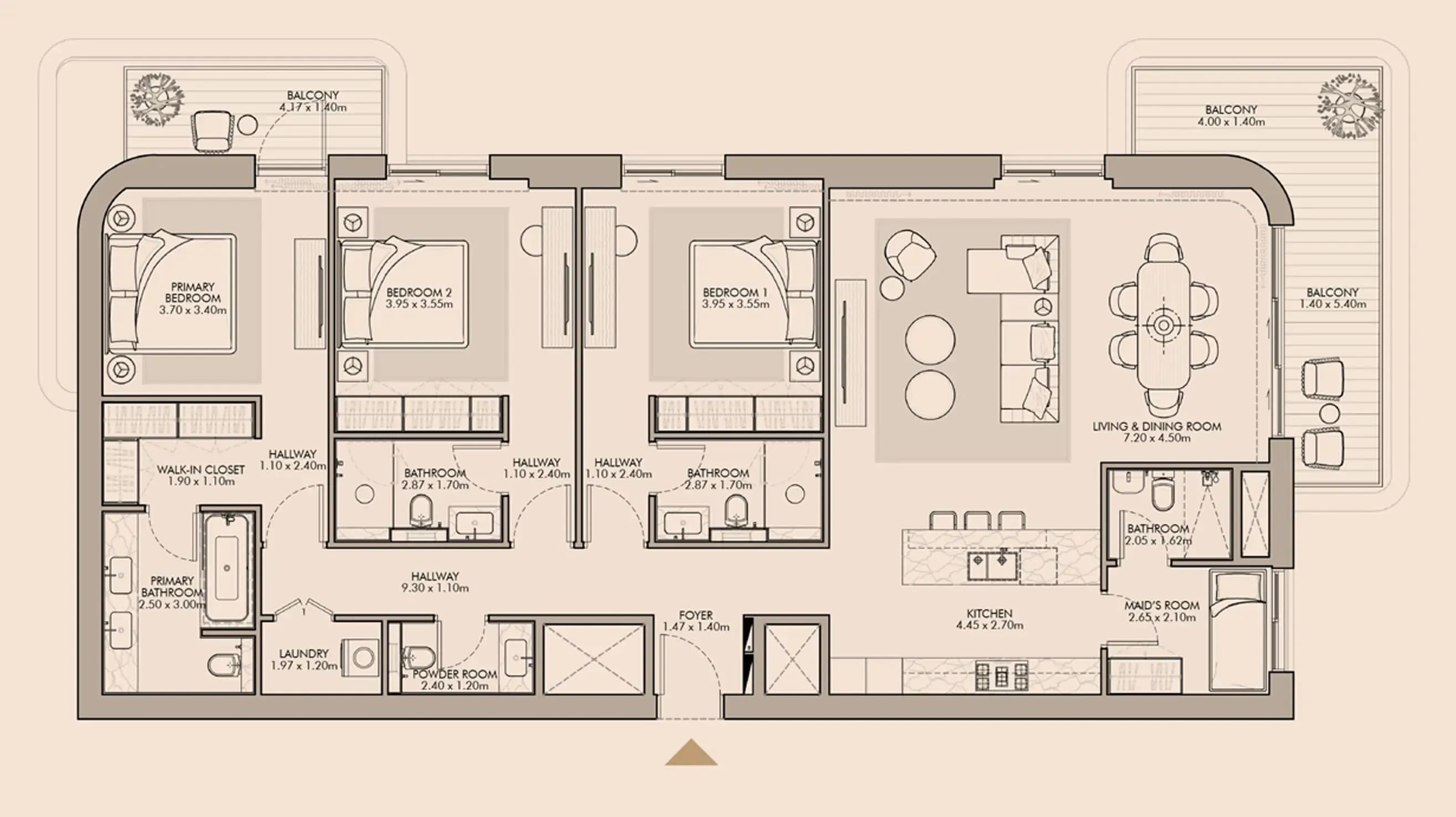 3 BR