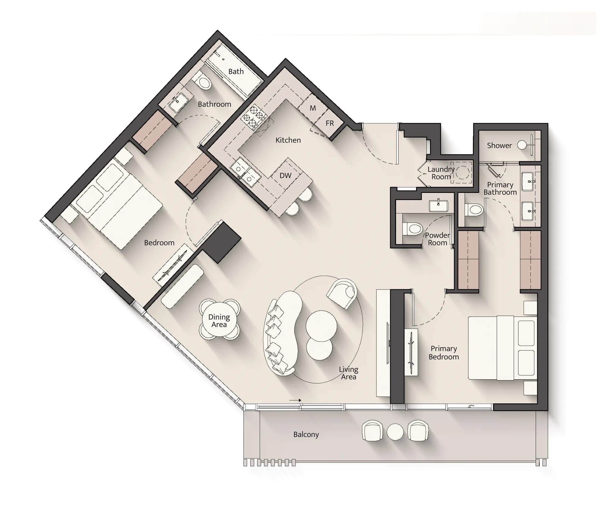 2 BR