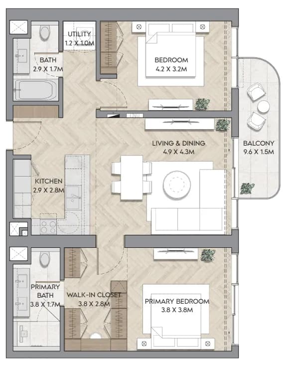 2 BR