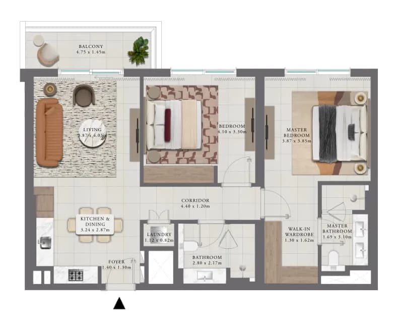 2 BR
