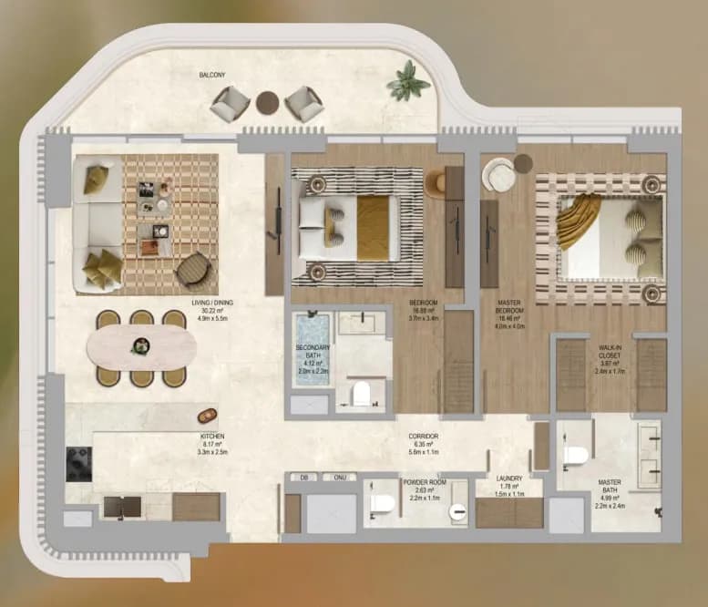 2 BR