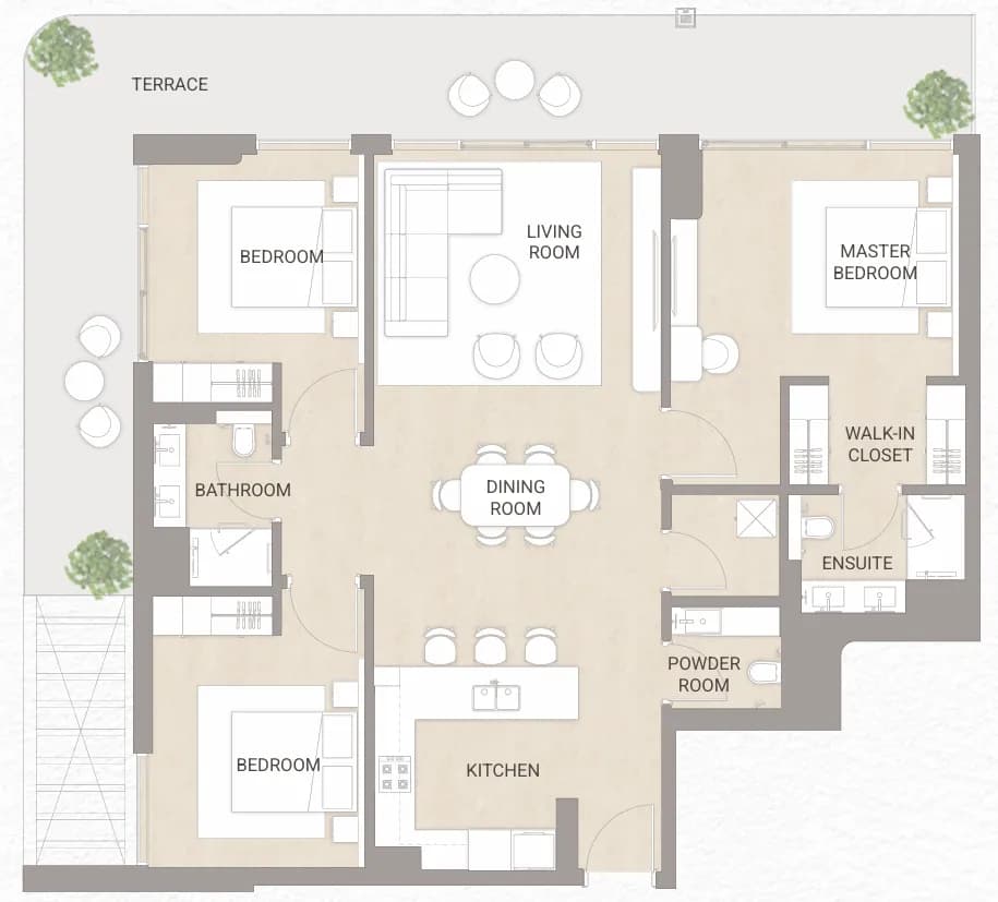 3 BR