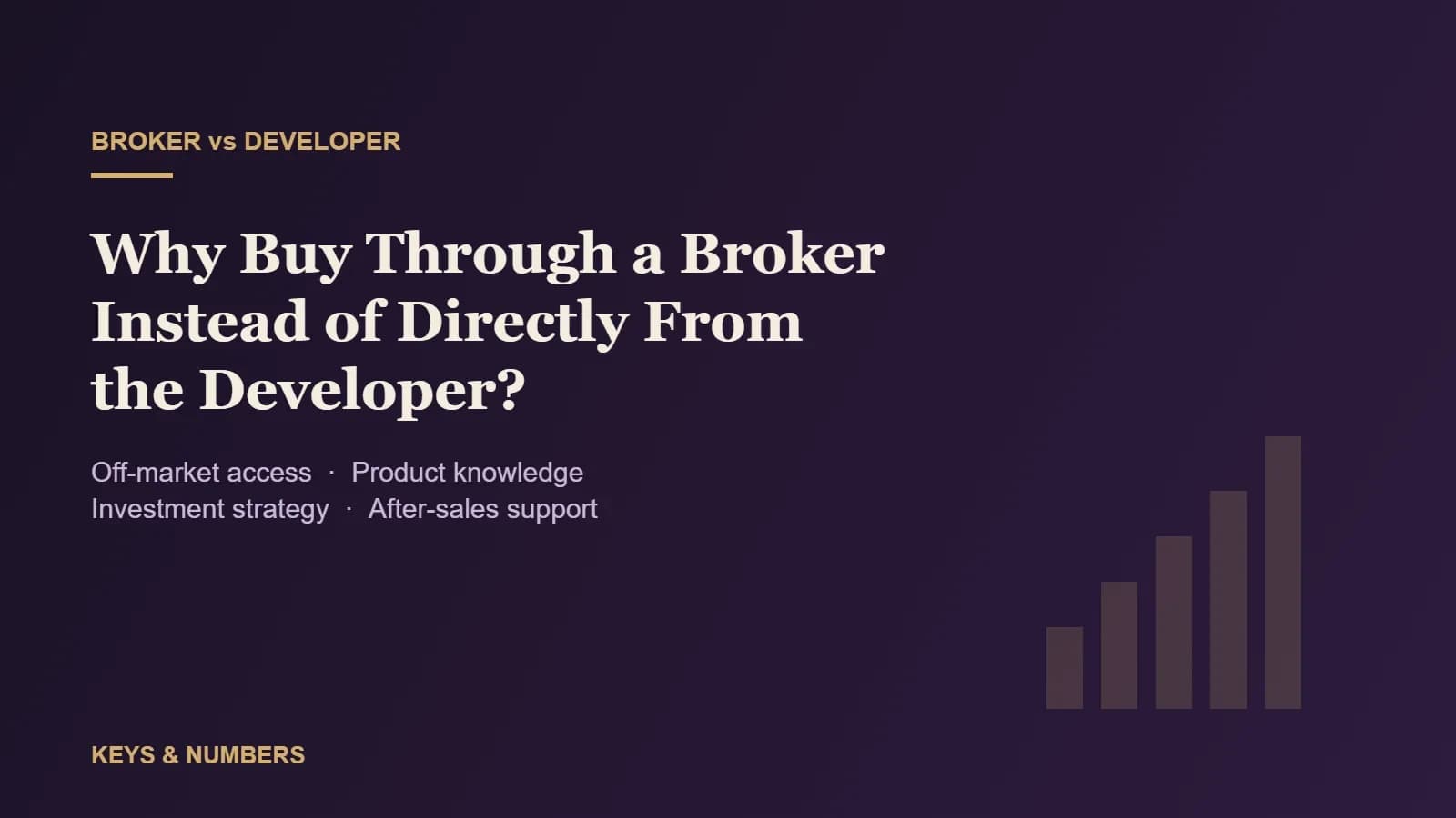 Why Buy Through a Broker Instead of Directly From the Developer in Dubai? (2026)