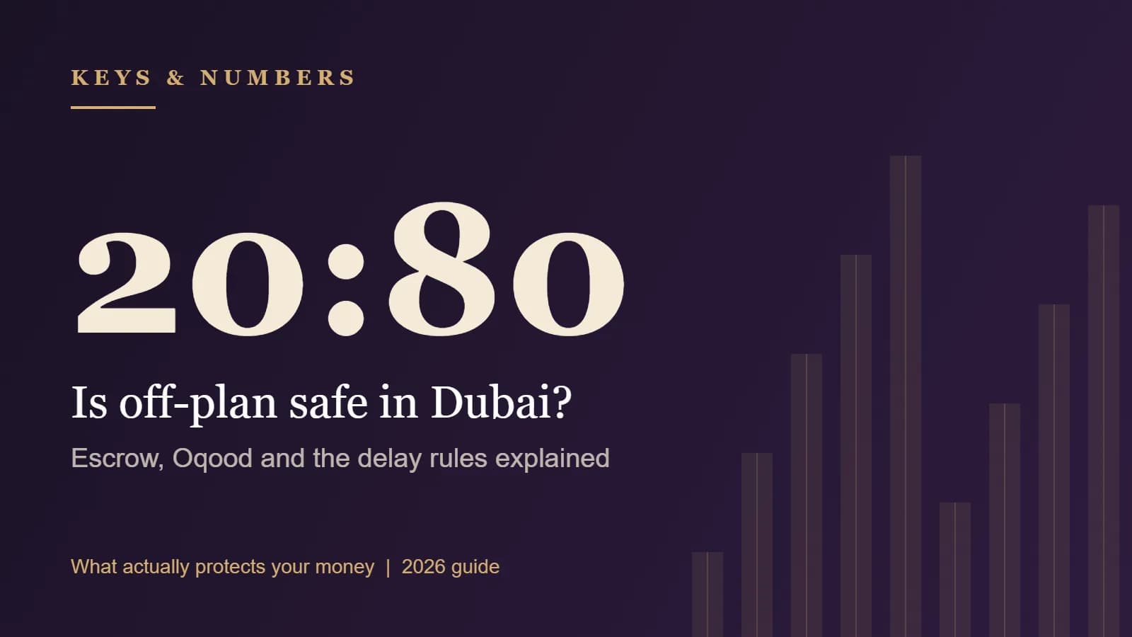 Is Off-Plan Property in Dubai Safe? (2026 Guide)