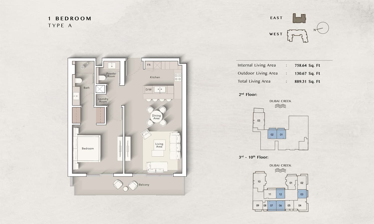 1 BR