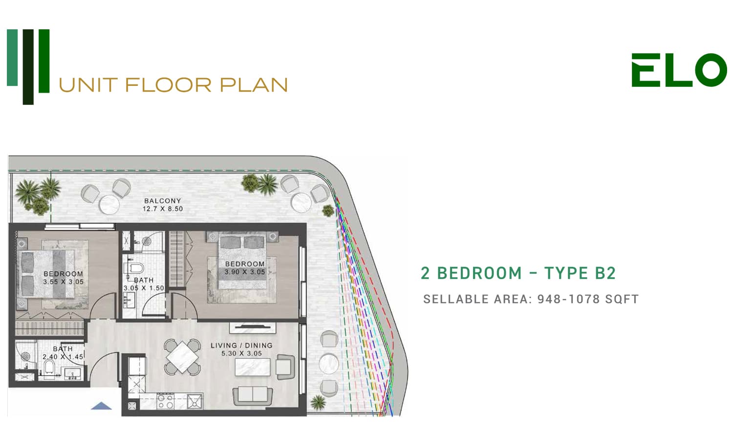2 BR