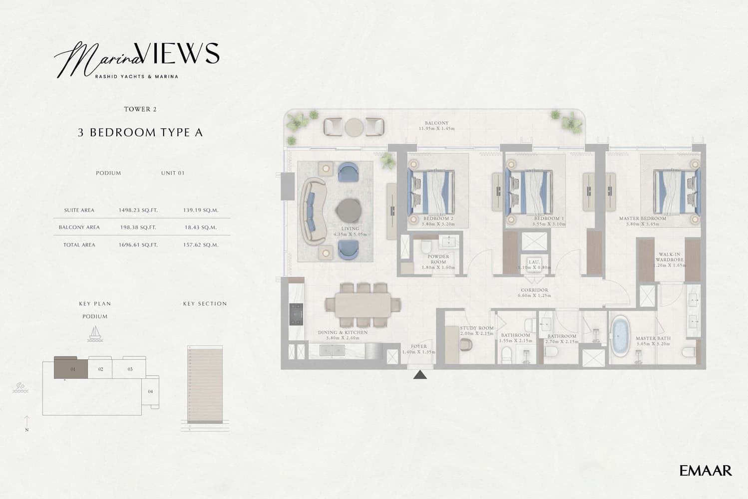 3 BR