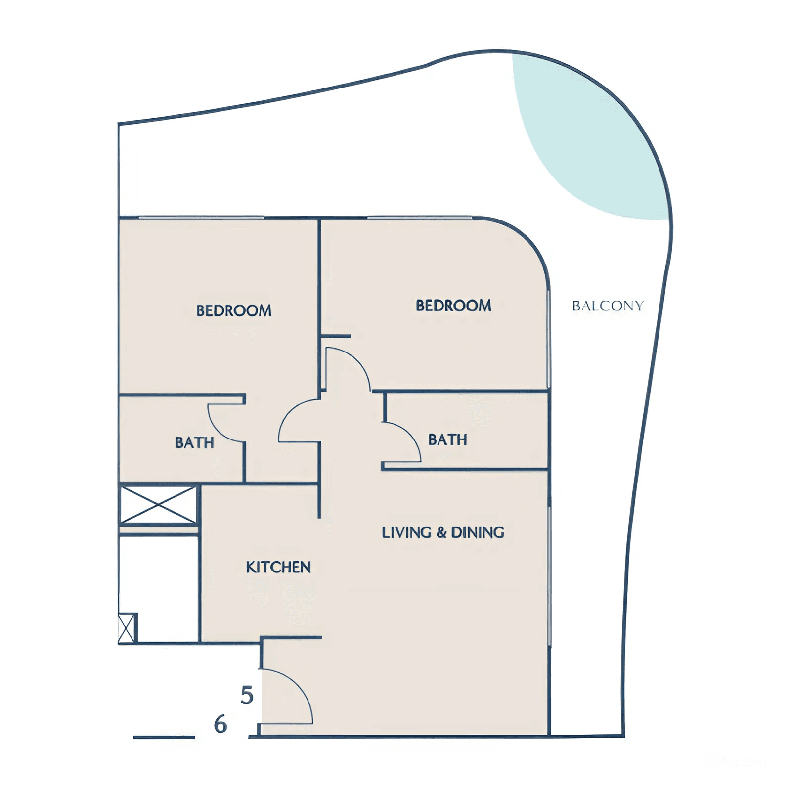2 BR
