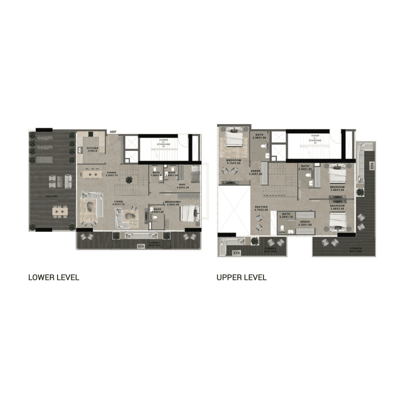 4 BR - Villa
