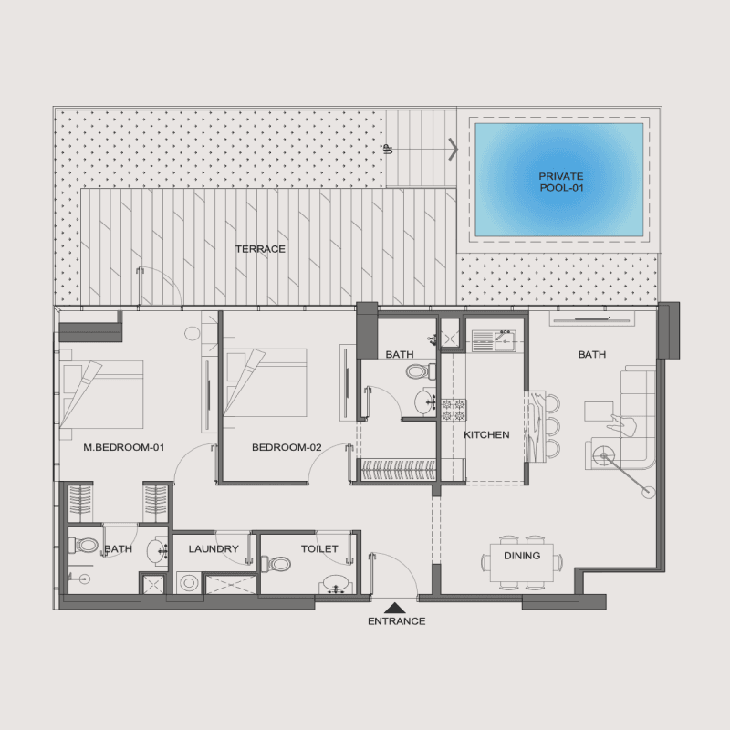 2 BR